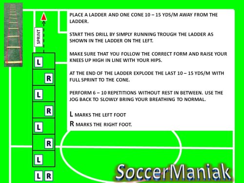 Agility Ladder Drills Soccer Agility Drills Training For Ladder