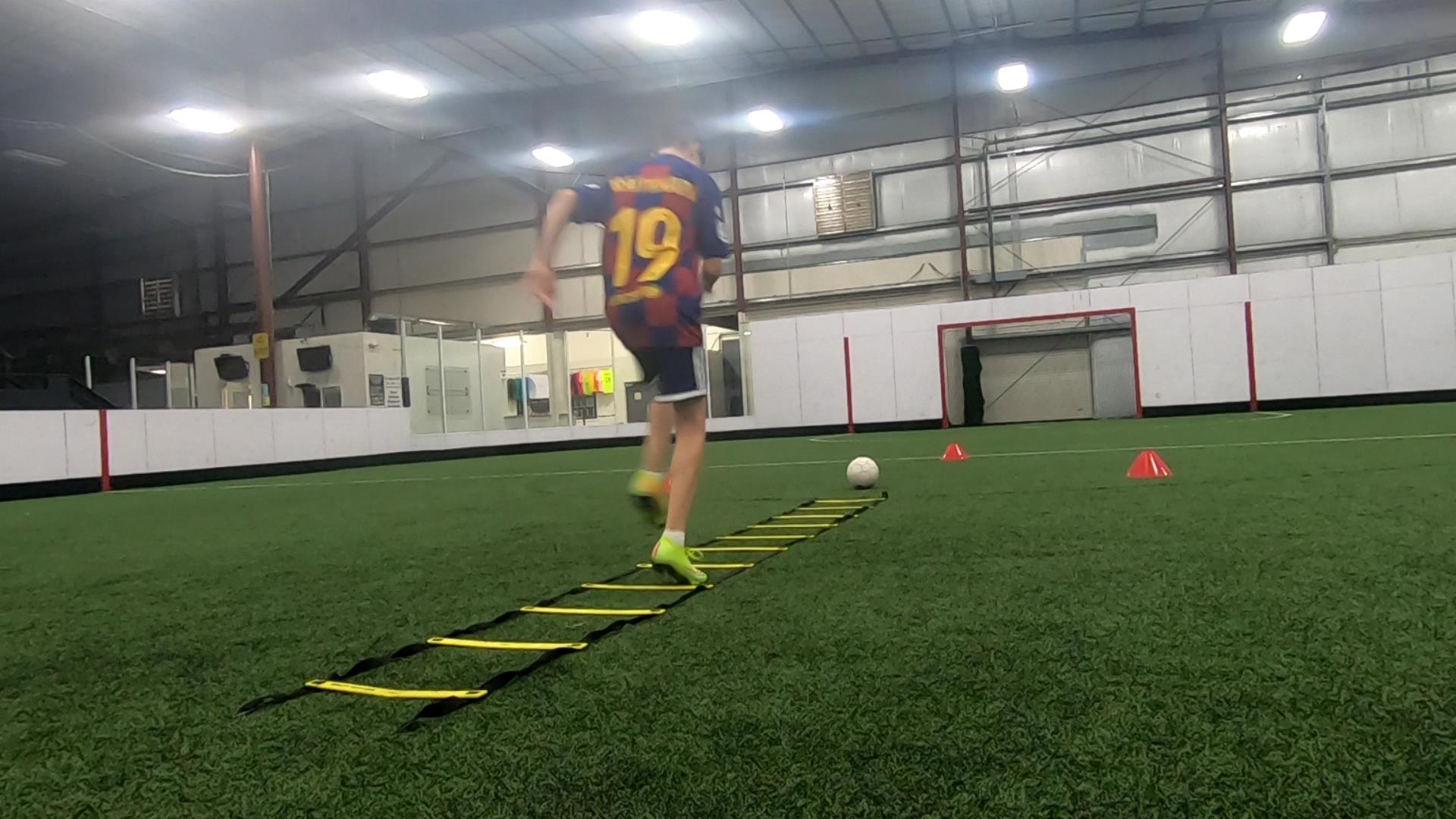 Soccer Speed and Agility Drills with Cones