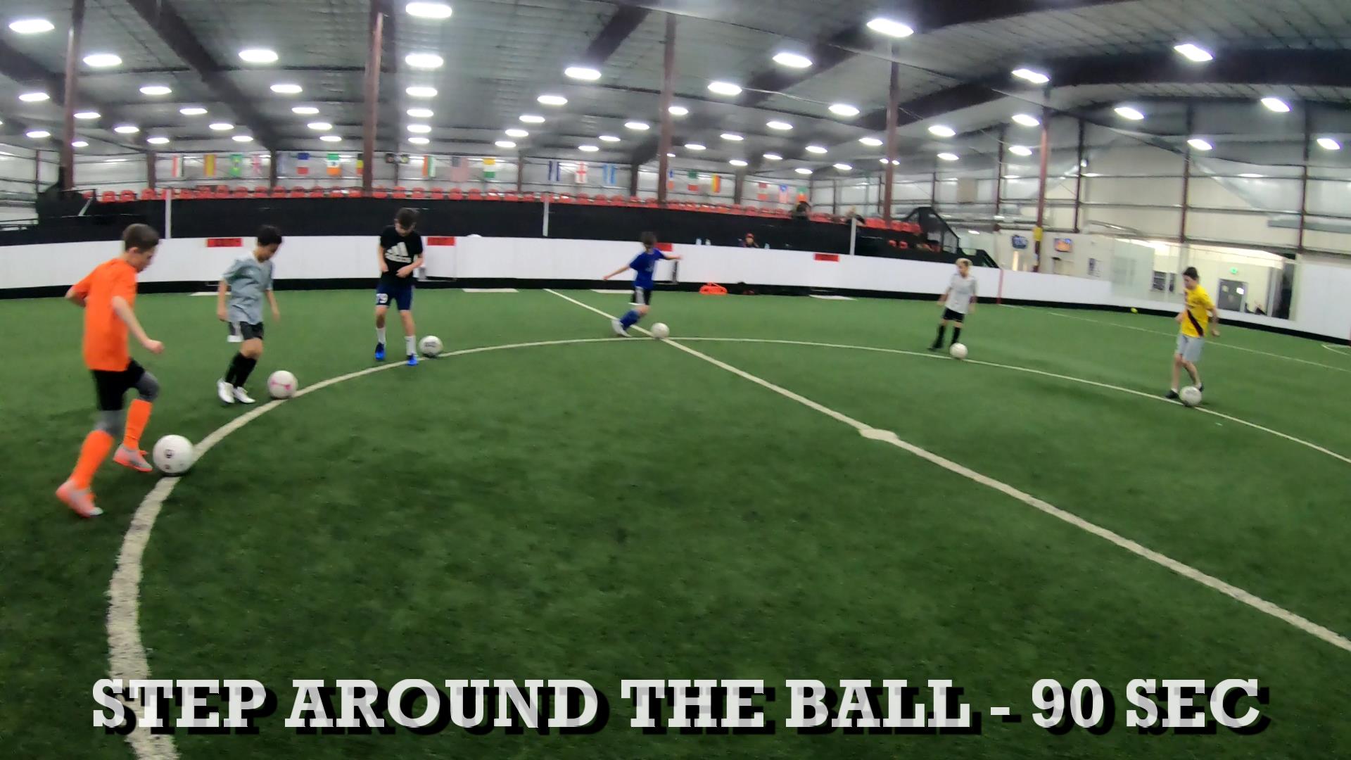 Soccer Skills Training Session