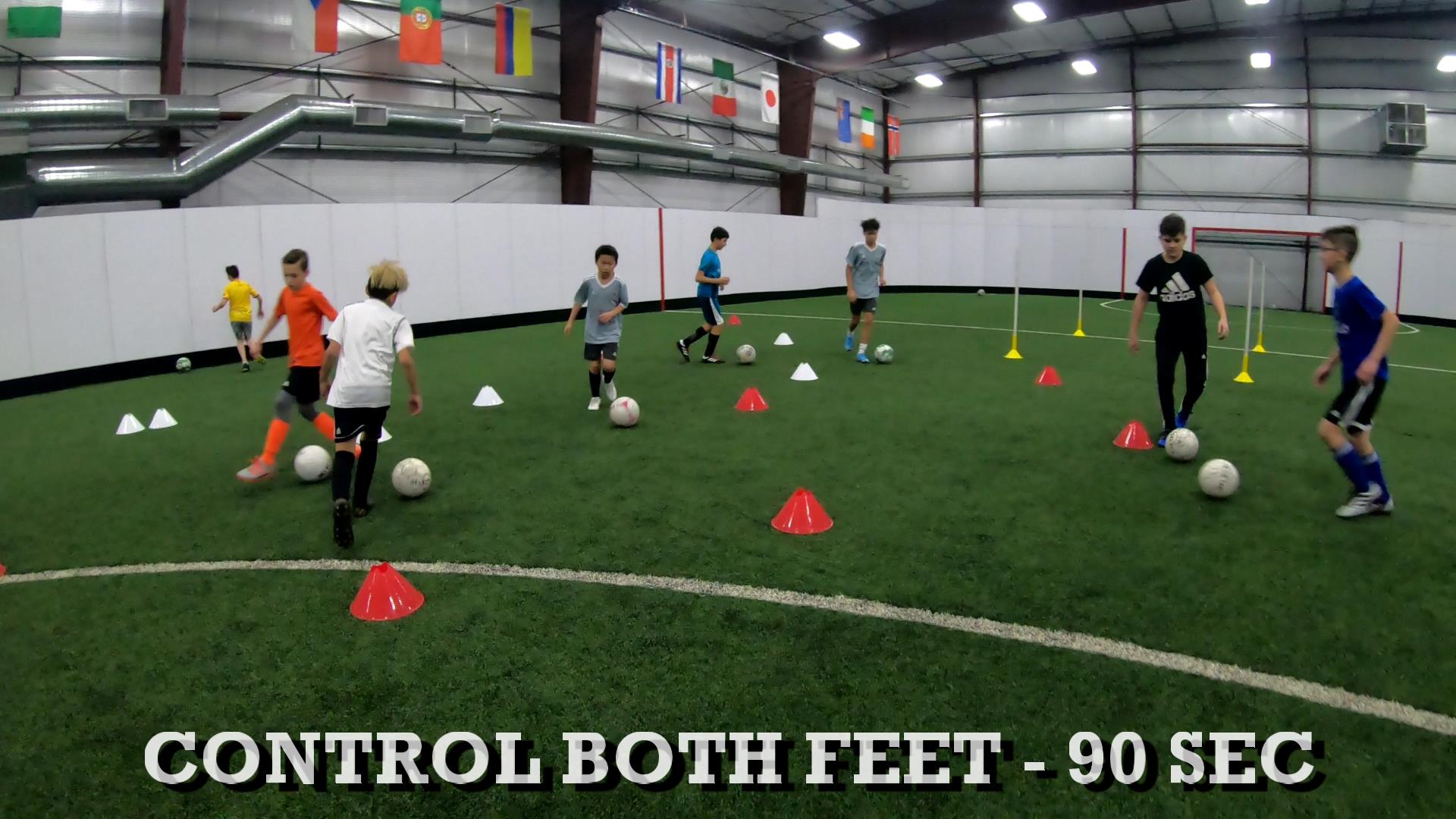 Soccer Training Drills to Improve Ball Control 1