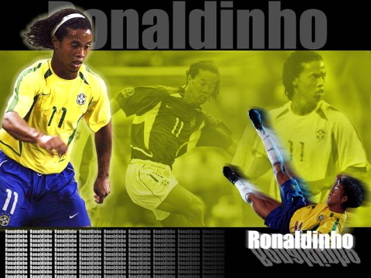 Ronaldinho (Bra) midfielder  Midfielder, Football, Superstar