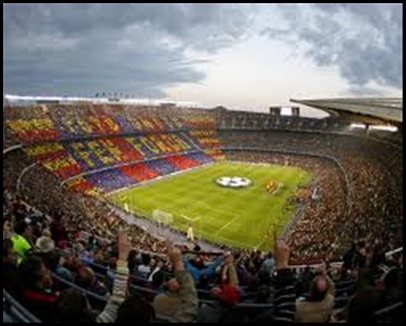 barcelona stadium,barcelona soccer stadium,barcelona camp nou stadium,barcelona football stadium,history