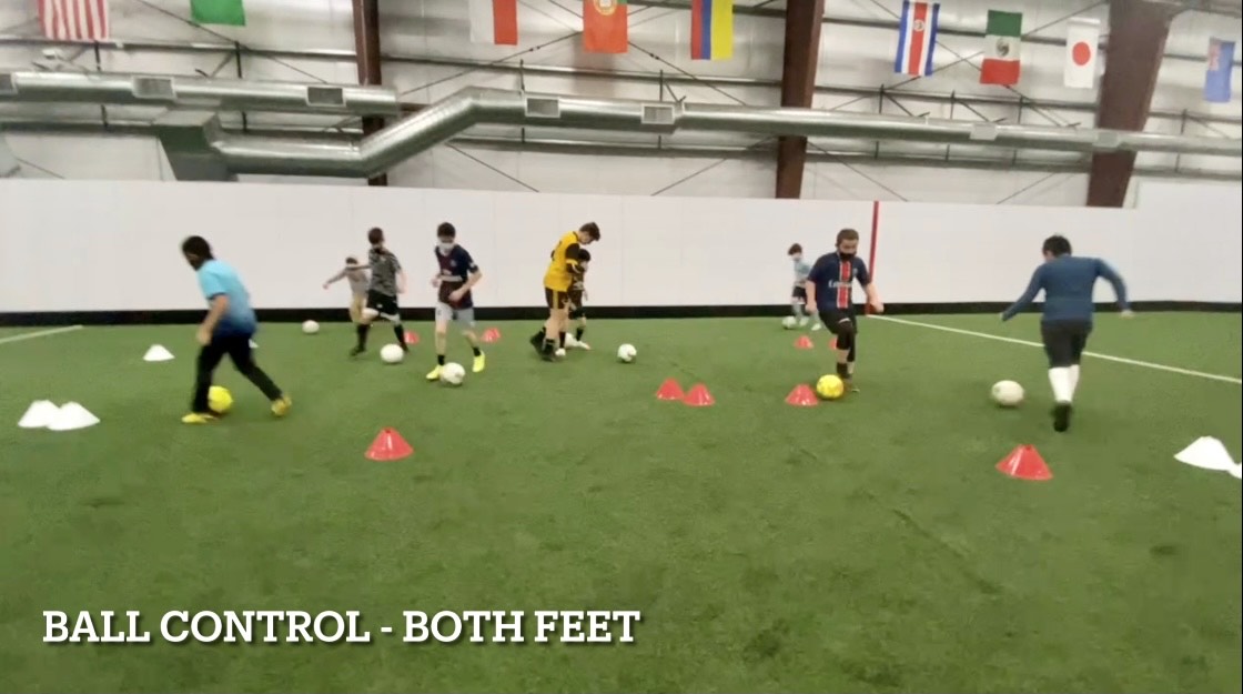 Kids Soccer Training Session - Ball Control